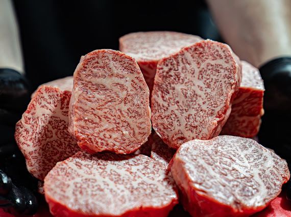 Wagyu plating, commercial food photography by Exquisite Media